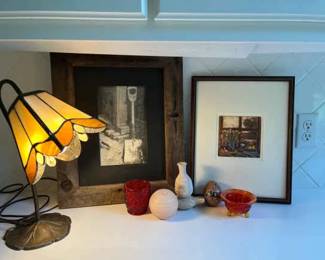 Lamp with Art More