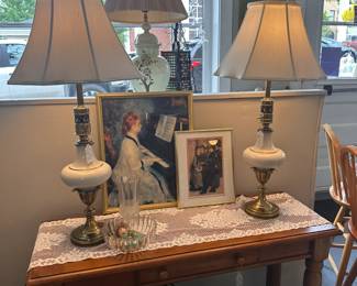 Hollywood Regency Style Table Lamp 1950s LENOX