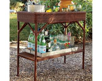 Pottery Barn Palmetto Beverage Console