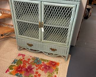 Wicker Cabinet