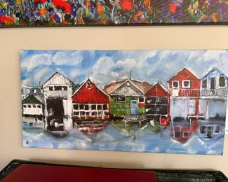 Canadaigua Boat House Print