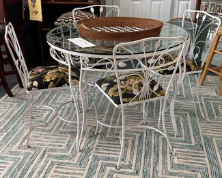 Vintage Metal Patio Set