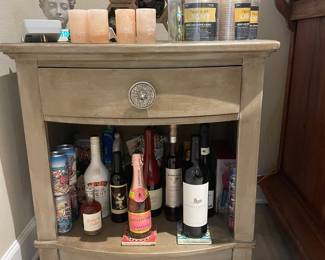 End table with drawer $75