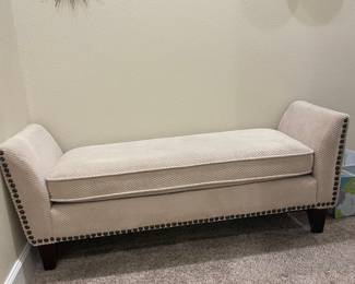 Upholstered bench $80