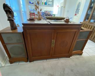Vintage Stereo Cabinet