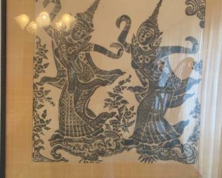 Thai Temple Rubbing