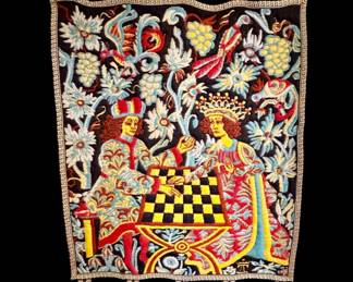 Vintage French tapestry