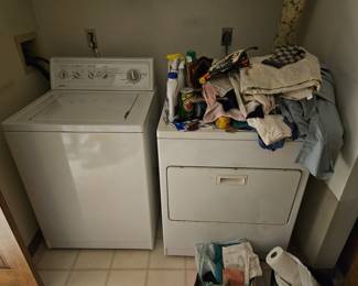 Washer and dryer