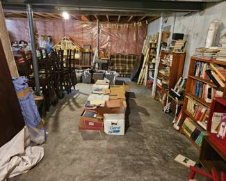 Basement after