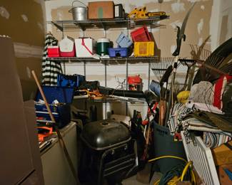 Garage before