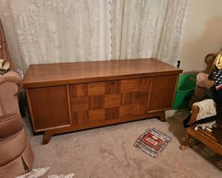 Mid century lane chest