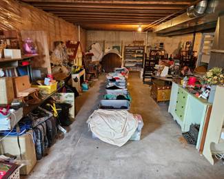 Basement after