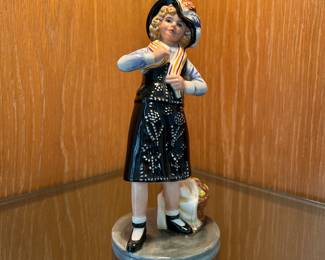 Royal Doulton Collection: Pearly Girl designed by William K. Harper and issued 1988 - 1992.