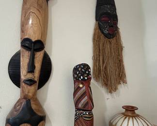 Collection of Wall Masks