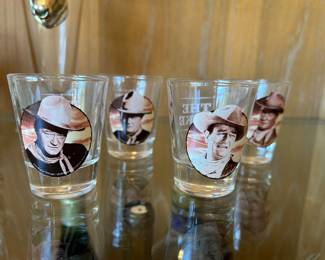 John Wayne "The Duke" Shot Glasses