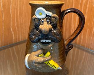 Ugly Face Stoneware Mug: Doctor