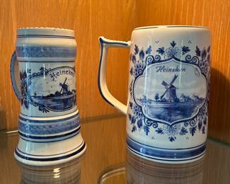 Collection of Beer Steins