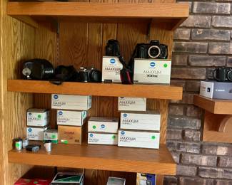 High end Minolta and Canon Cameras and Equipment