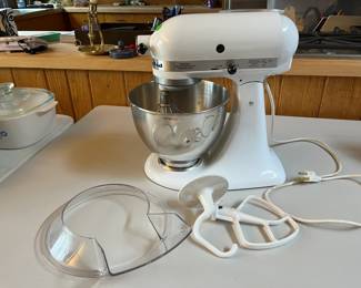 Vintage Kitchaid Heavy Duty Stand Mixer with accessories