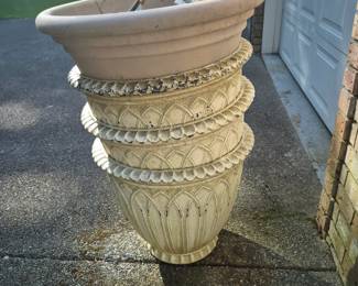 large garden pots