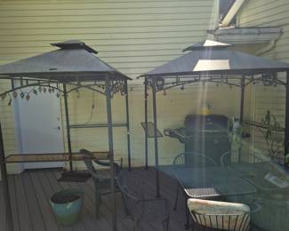 Mini Soft top Gazebos Colonial patio furniture