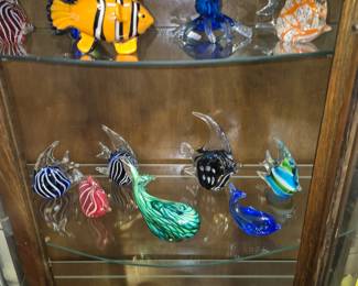 Blown Art Glass Fish