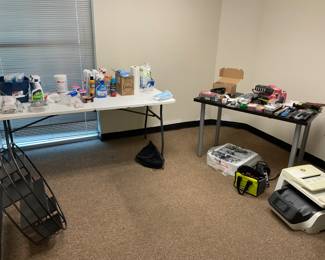 Cleaning supplies and tools