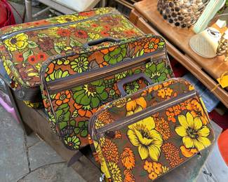 Vintage suitcases