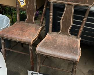 Wooden chair