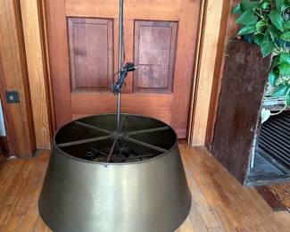 Chinese brass chandelier. Amazing fixture