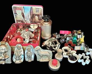 Vintage Cookie Cutters Molds