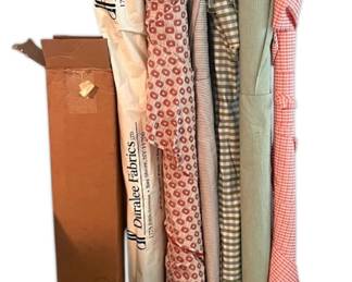 Vintage Fabric Gingham, Plaid, More