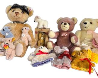 Steiff Bears And Puppets