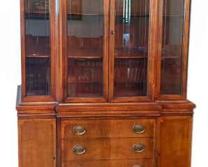 Mahogany China Cabinet by Johnson Furniture