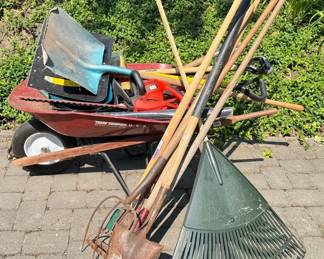 4 cu. ft. Wheelbarrow Yard Tools