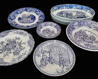 Spode, Crown Ducal, Ceramica Quadrifoglio Serving Dishes