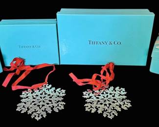 Tiffany Co. Ornaments