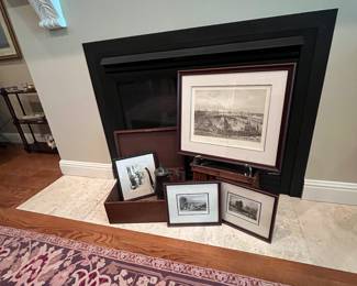 More artwork, wood boxes