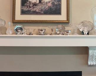 Glass, crystal, weighted sterling