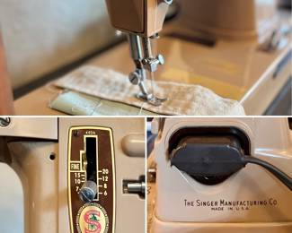 Vintage Singer Sewing Machine
Model 403A