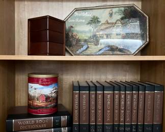 God Bless Our Home Diorama
Complete set of 1978 World Book Encyclopedias