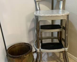 Vintage Cosco Kitchen Stool