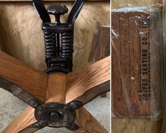 Jasper Seating Company
Oak Banker’s Chair