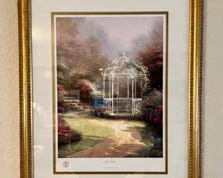 Thomas Kinkade ‘Lilac Gazebo’