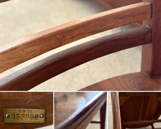 MCM Walnut Chair
Bottom Plate: 3M Co. 253359