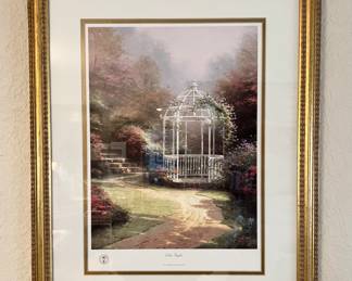 Thomas Kinkade ‘Lilac Gazebo’
