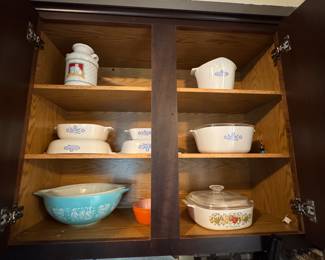 Vintage Pyrex and Corningware
