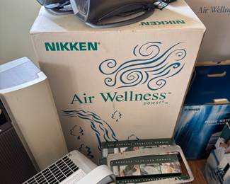 nikken air wellness systems, in the box