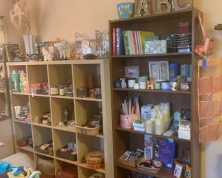 No cards, journals, photo, albums, candles, decor, pillows, and more