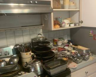 Huge variety of kitchen gear